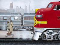 Rail Art By Shayne Railroad Paintings